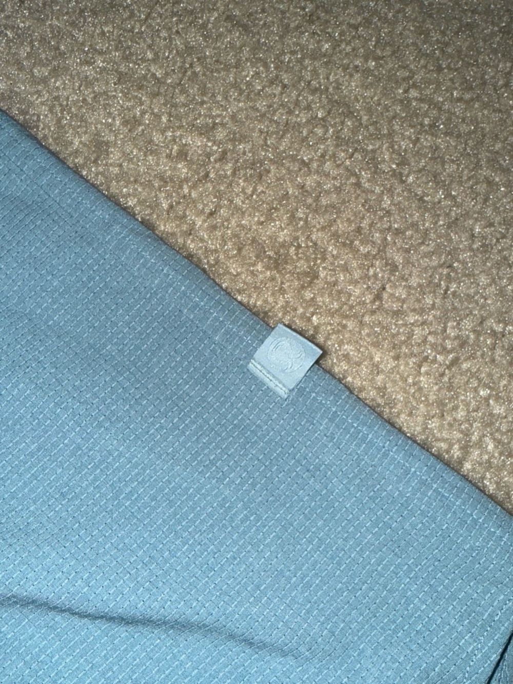 lululemon athletica Light Blue Short Sleeve Button-Up Shirt - Picture 2 of 3
